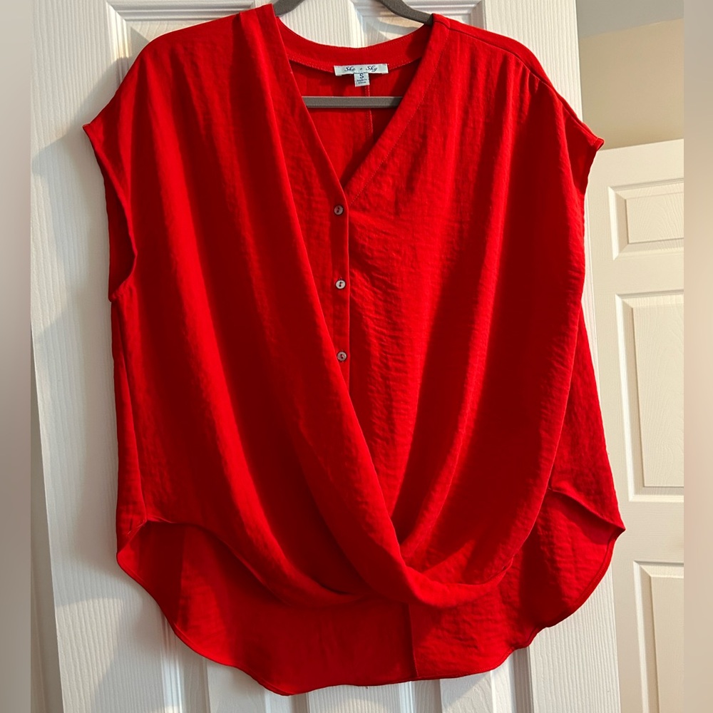 Red Blouse